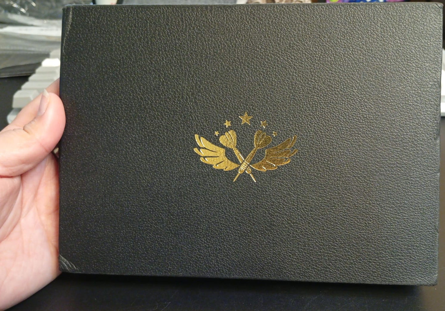 Juego de dardos con punta de acero WINSDART (paquete de 12).