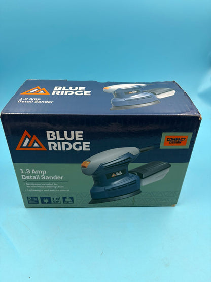 Lijadora Blue Ridge 1.3 Amp + 9 Hojas Lija