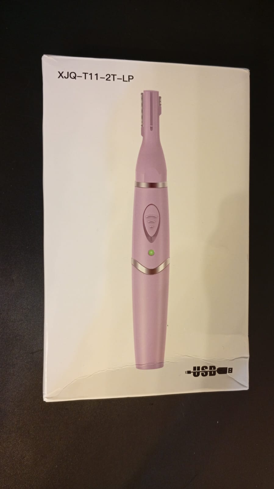 Recortadora de pelo, cara y nariz para mujeres, recargable.