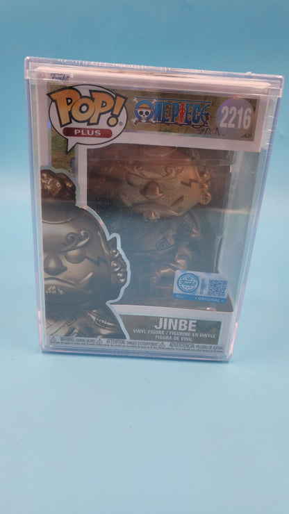 Funko Pop! Plus: One Piece Jinbe (la estatua de bronce) No. 2216