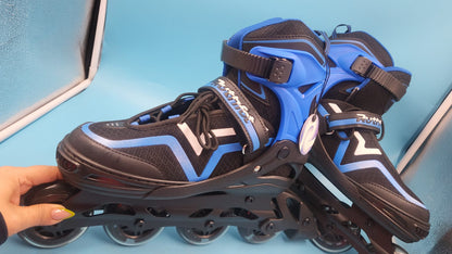 Patines En Línea Ajustables Con Luces LED TALLA XL 26CM