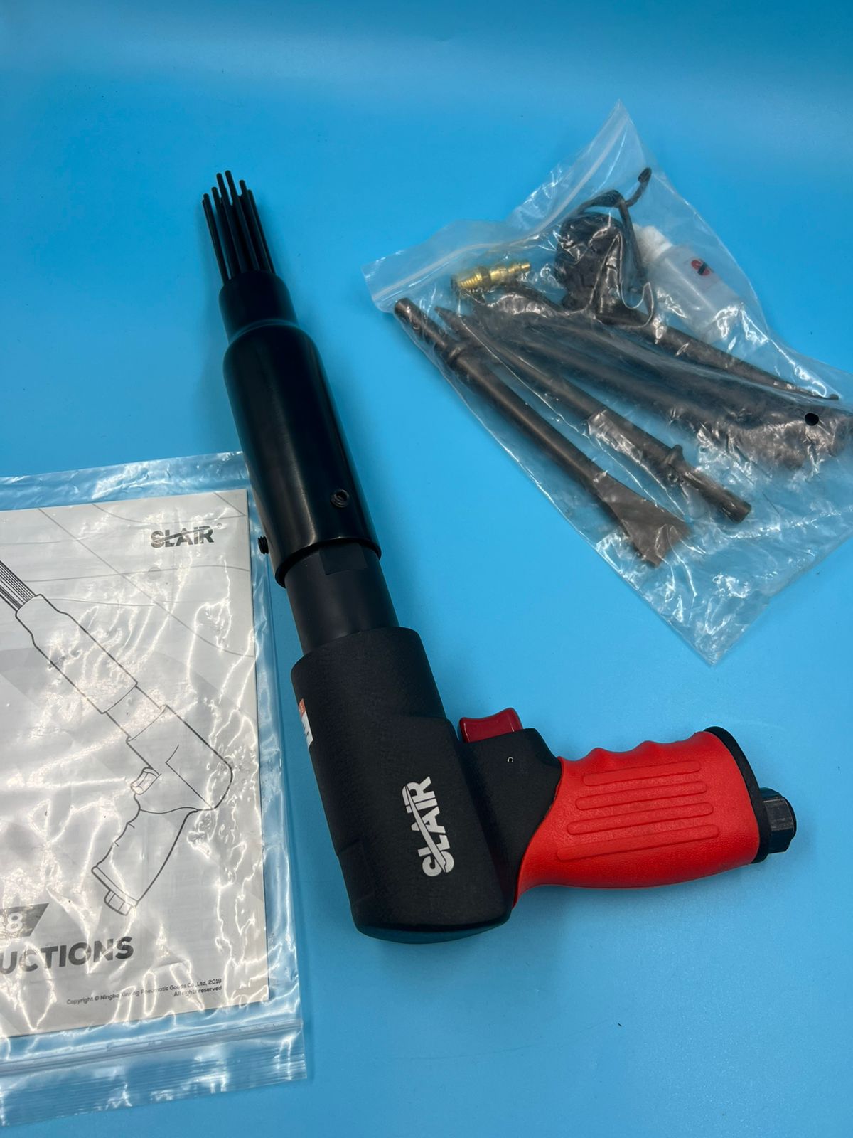 SLAIR 2 en 1 pistola aire neumático de aguja XX588 (USADO)