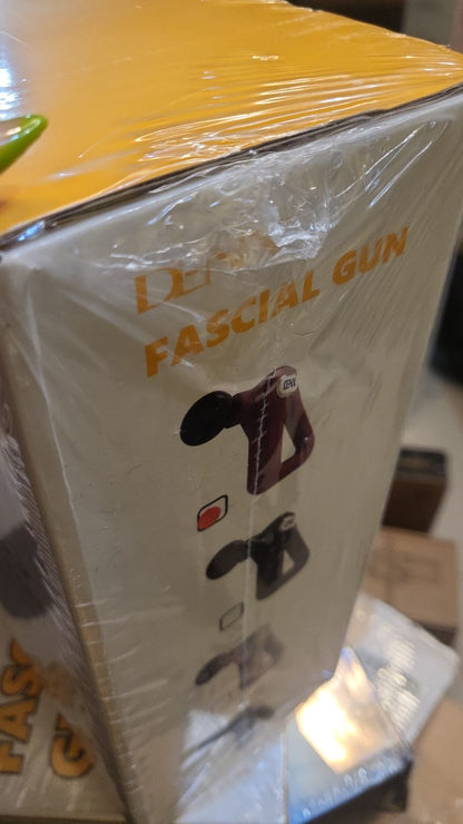 Pistola de masaje muscular DENX DX1716 alta potencia 8 cabezales