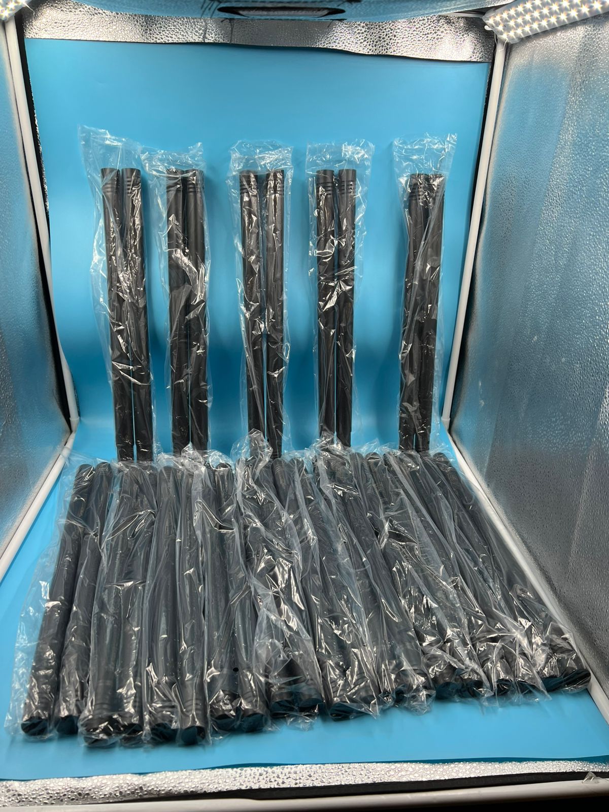 6 postes de luz de cadena para exteriores decoración patio