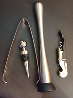 Kit de mixología para bartender, Barillio, soporte de bambú.
