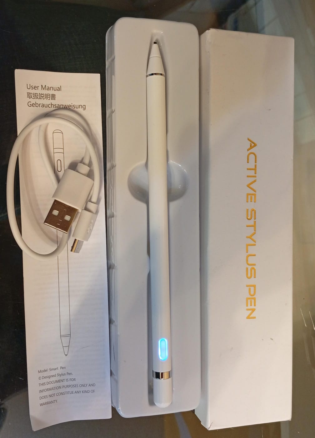 Lápiz óptico activo actualizado 2023 para pantallas táctiles.