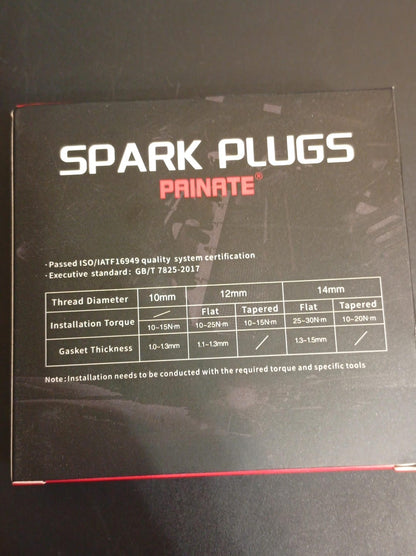 Kit de bujias para BMW 320i (2014), 4 pcs, iridio.