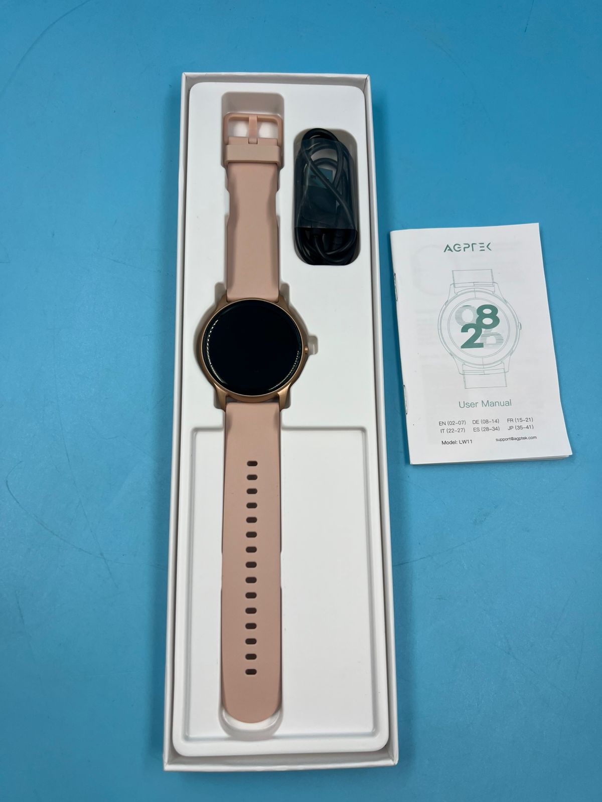 AGPTEK Reloj Inteligente para Mujer Android iOS 5ATM