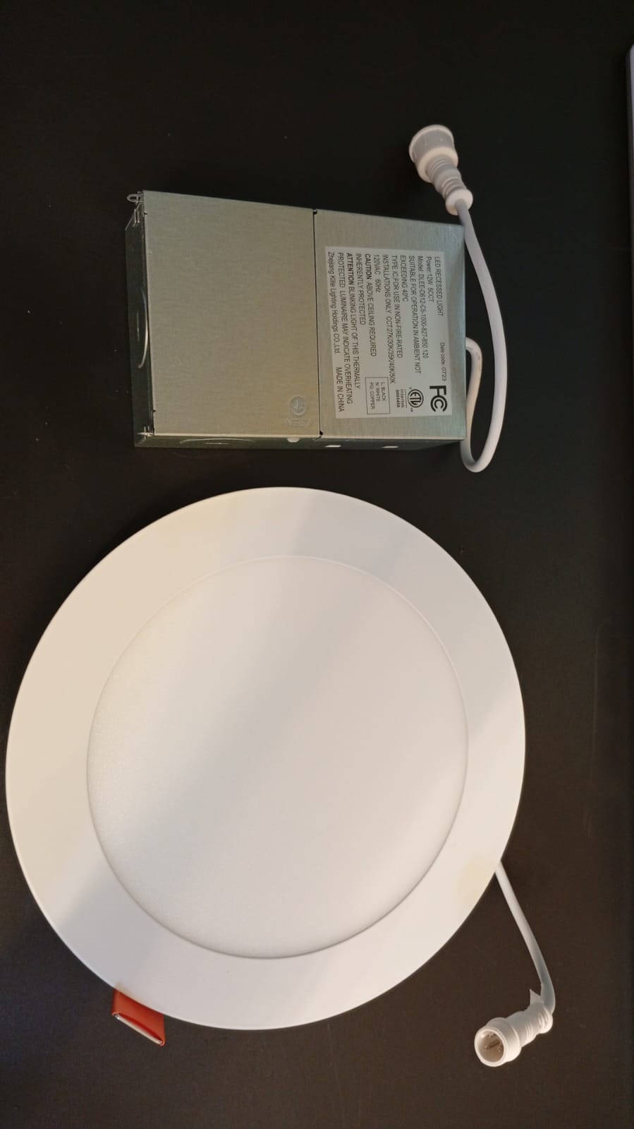 Paquete de 24 luces, LED ultradelgadas, de 6", Feelicht, empotrables.