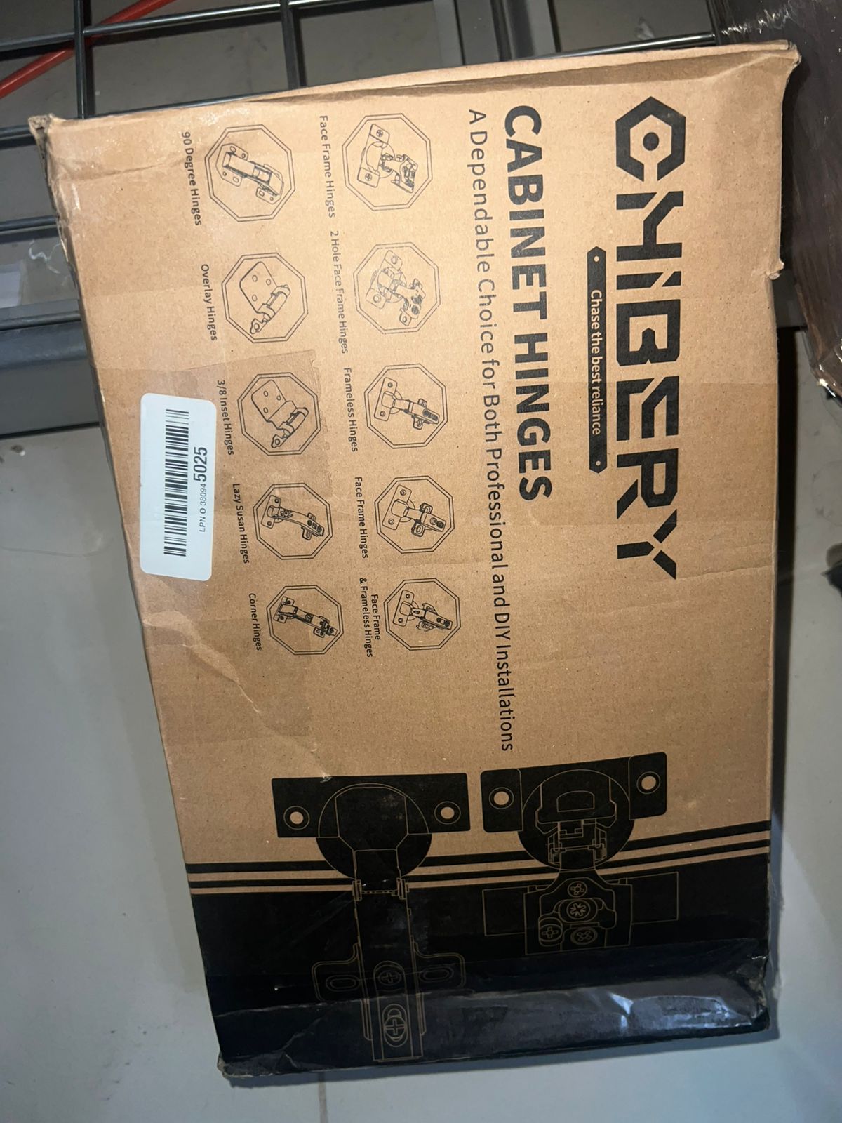 46 bisagras Chibery ocultas cierre suave automático sin marco