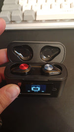 Auriculares intra-aurales inalámbricos con Bluetooth, T12.