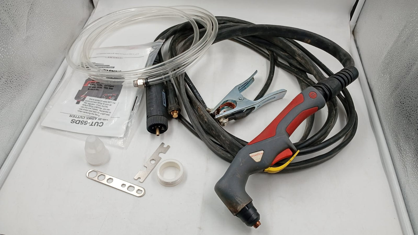 Máquina de corte por plasma de 65 amperios, YESWELDER,(USADO)