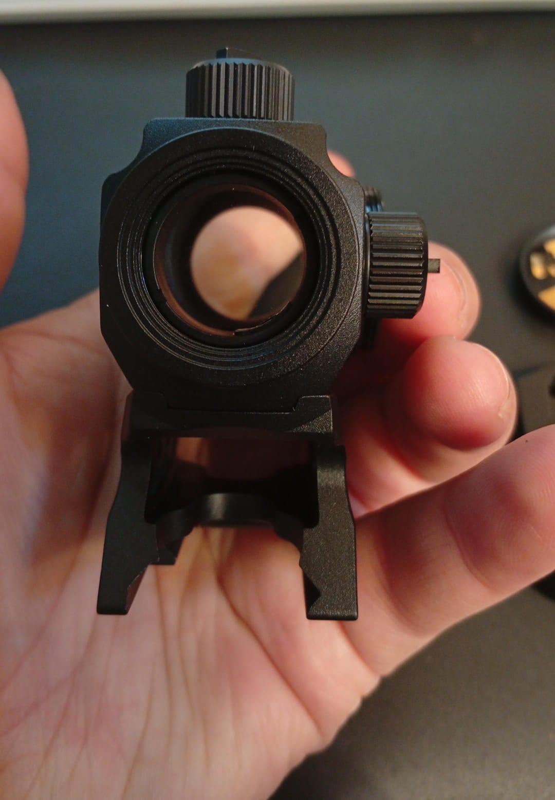 Visor deportivo de punto rojo,  retículas múltiples, CvLIFE.