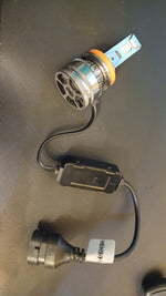 Bombillas LED para faros delanteros, H8, H9, H11, 6500K.