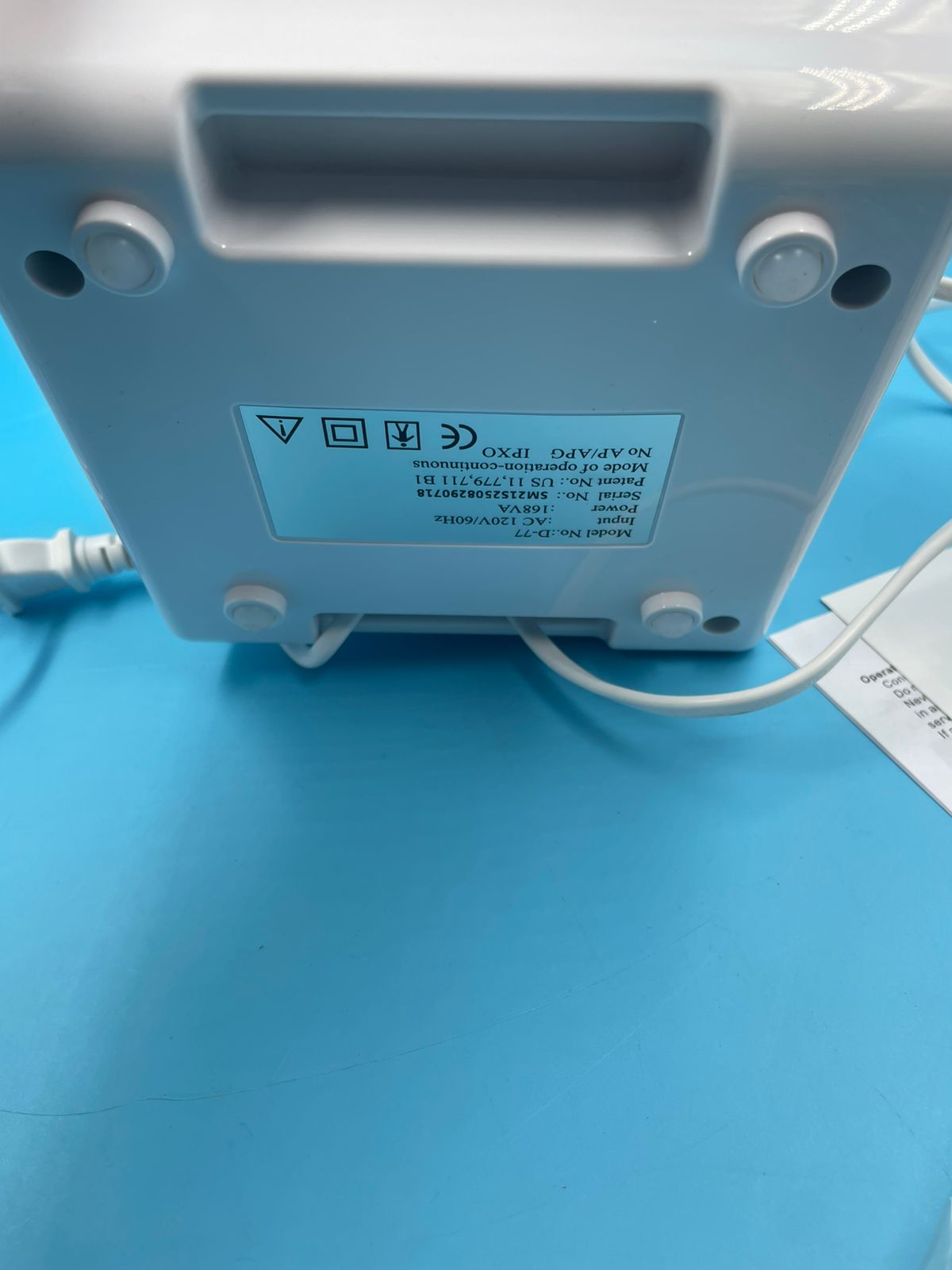 Nebulizador de visualización digital inteligente uux para adultos y niños.