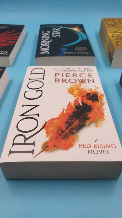 Red Rising Colección 6 Libros Pierce Brown Original DETALLE