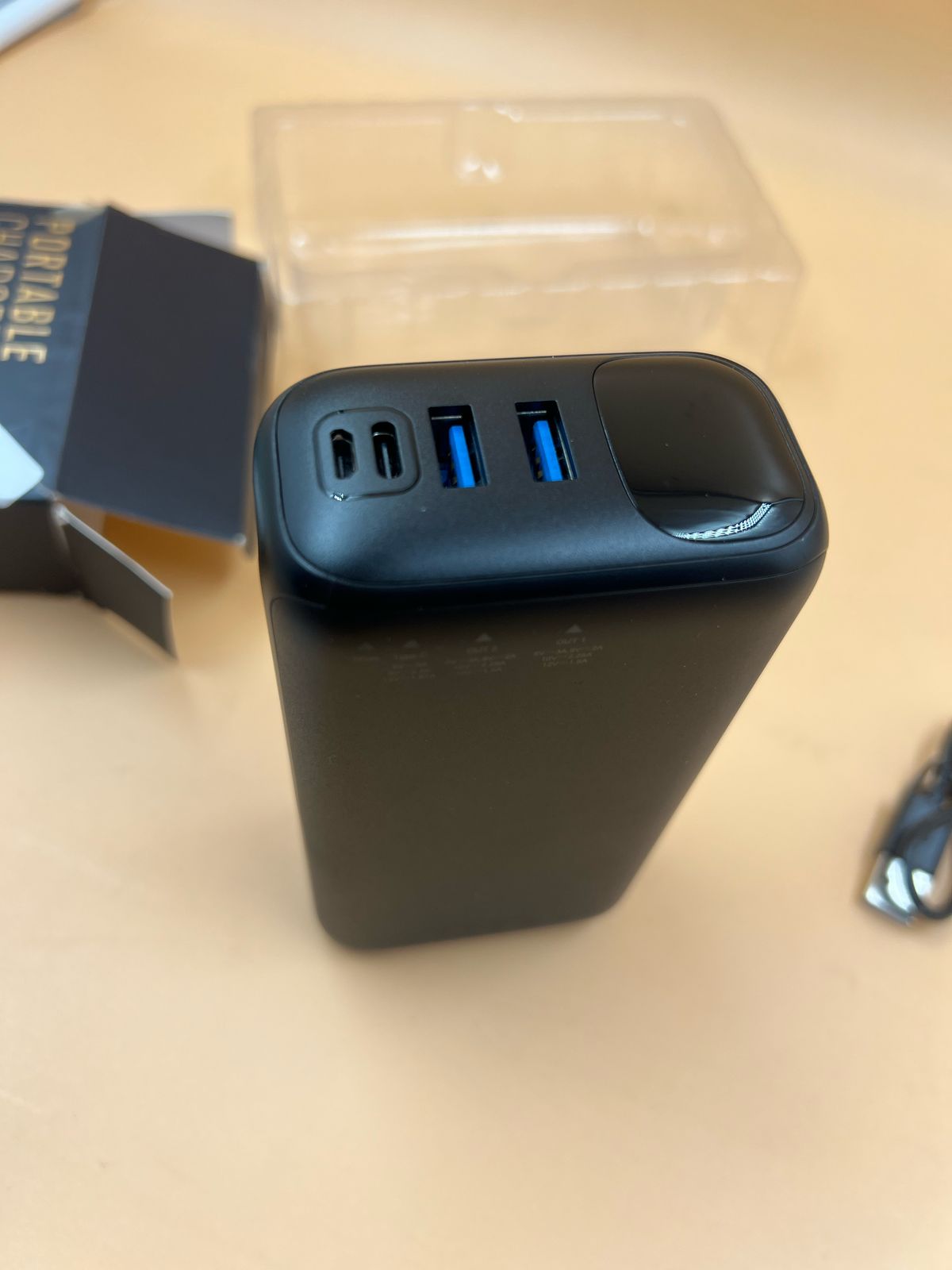 Cargador portátil de 50 000 mAh batería externa