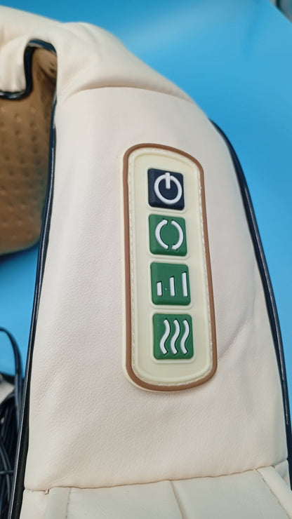 Masajeador con calor, de amasamiento profundo, Shiatsu.