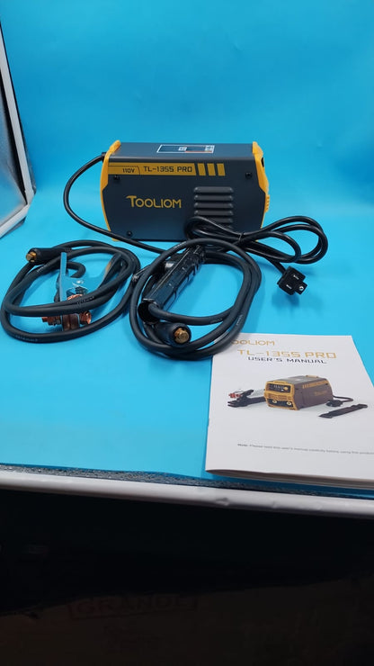 Mini soldador Tooliom TL-135S PRO, 110V fuerza de arco, inversor DC