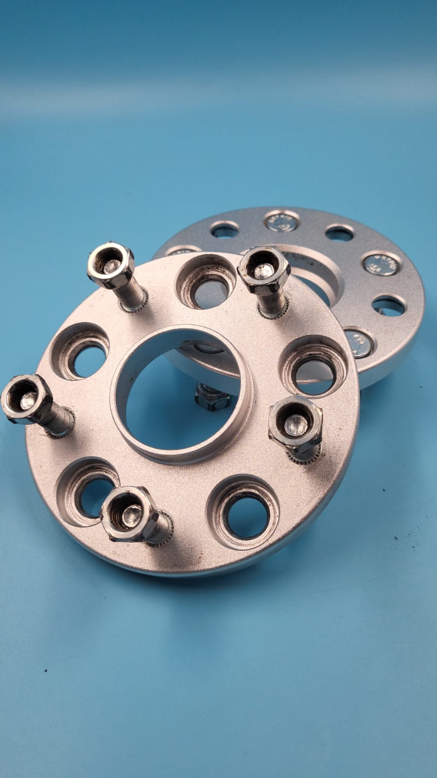 2pcs Rueda espaciadores, 15 mm de espesor  5 x 114,3 12,7 x 11,4 cm USADO