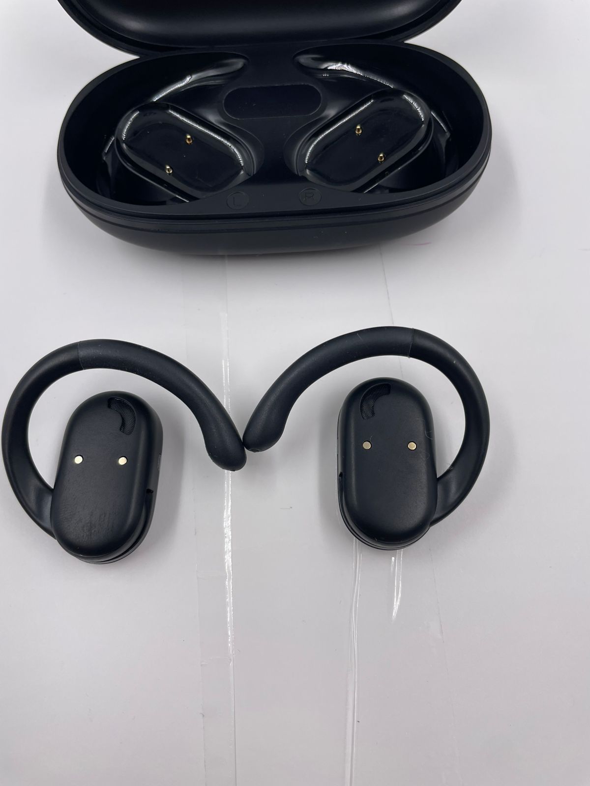 EWTTO Auriculares Abiertos Bluetooth 5.3, Auriculares Inalámbricos Deportivos.