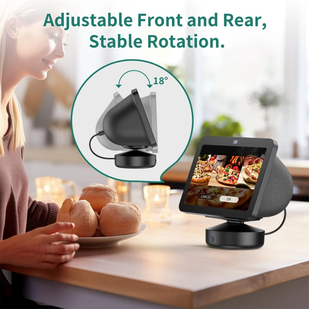 Base de batería para Ech0 Show 8 (3ra Gen) Blanco (Usado)