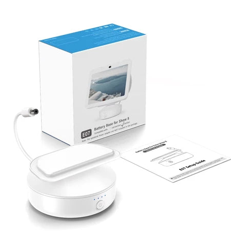 Base de batería para Ech0 Show 8 (3ra Gen) Blanco (Usado)