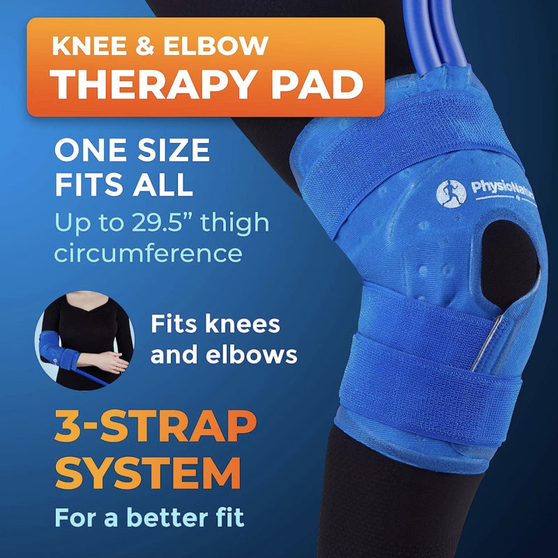 Máquina de terapia de frío PhysioNatural, para dolor en rodilla.