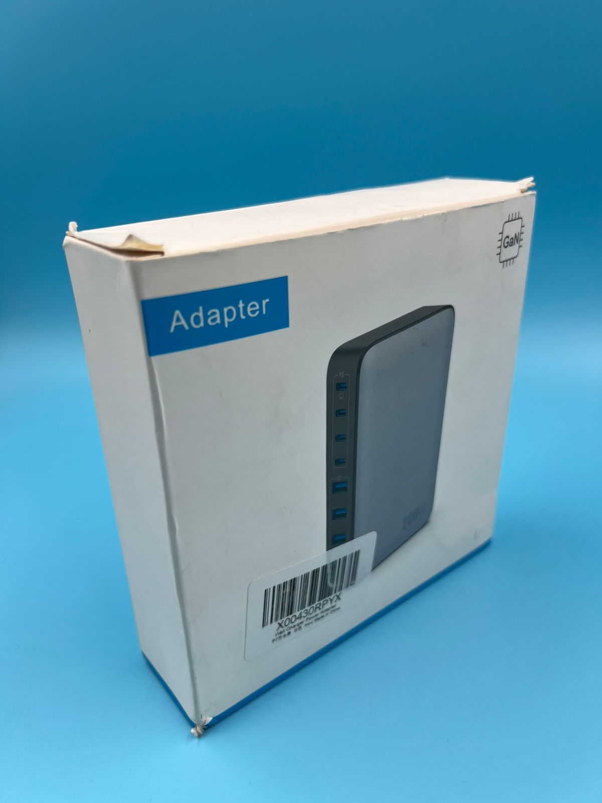 Cargador USB C de 200 W adaptador GKUTW HX100P7 blanco