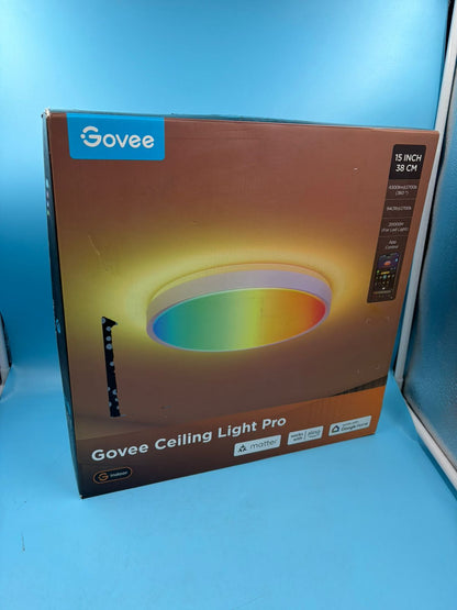 Lámpara Techo Inteligente 15" Govee RGBIC (CAJA ABIERTA)