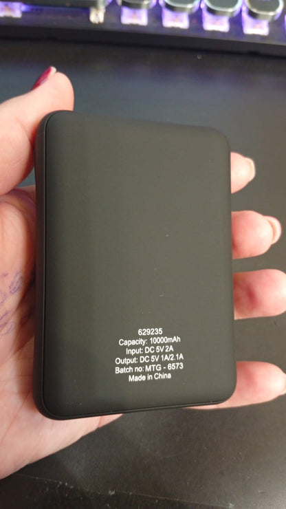 Banco de Energía Compacto Mega Power 10,000 mAh Powerxcel