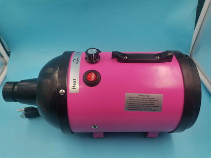 Secadora De Mascotas 3200w 4.03 Peluquería Canina Color Rosa usada