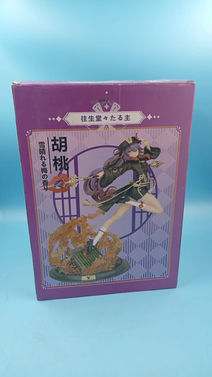Figura de GI Hu Tao 1/7, Modelo de Anime de PVC de 11 Pulgadas.
