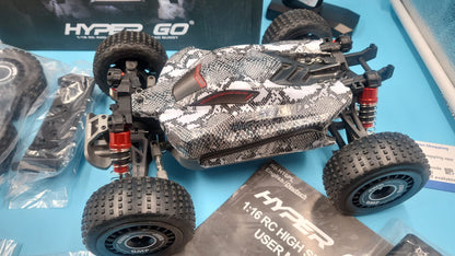 HYPER GO H16PL Buggy RC 4WD Brushless 1/16 RTR 38mph 2S