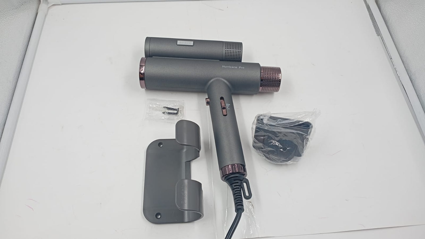 Secador de pelo profesional, Hurricane Pro, iónico, ligero y silencioso.