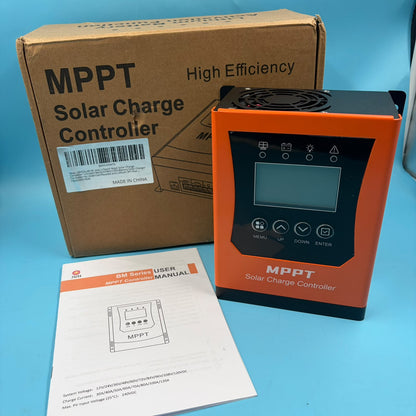 Controlador Solar MPPT 40A 12V Entrada Hasta 120V para Litio