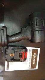 Soplador de hojas inalámbrico Saker, 180000 RPM con velocidad ajustable.
