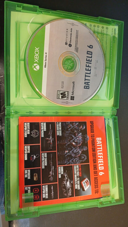 Videojuego Battlefield 6 de Xbox Series X (USADO-CAJA ABIERTA)