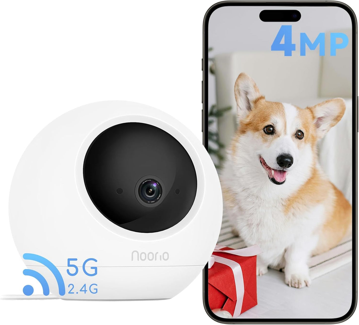 Cámara de seguridad Noorio T110,  conversación de 2 vías. (USADO)