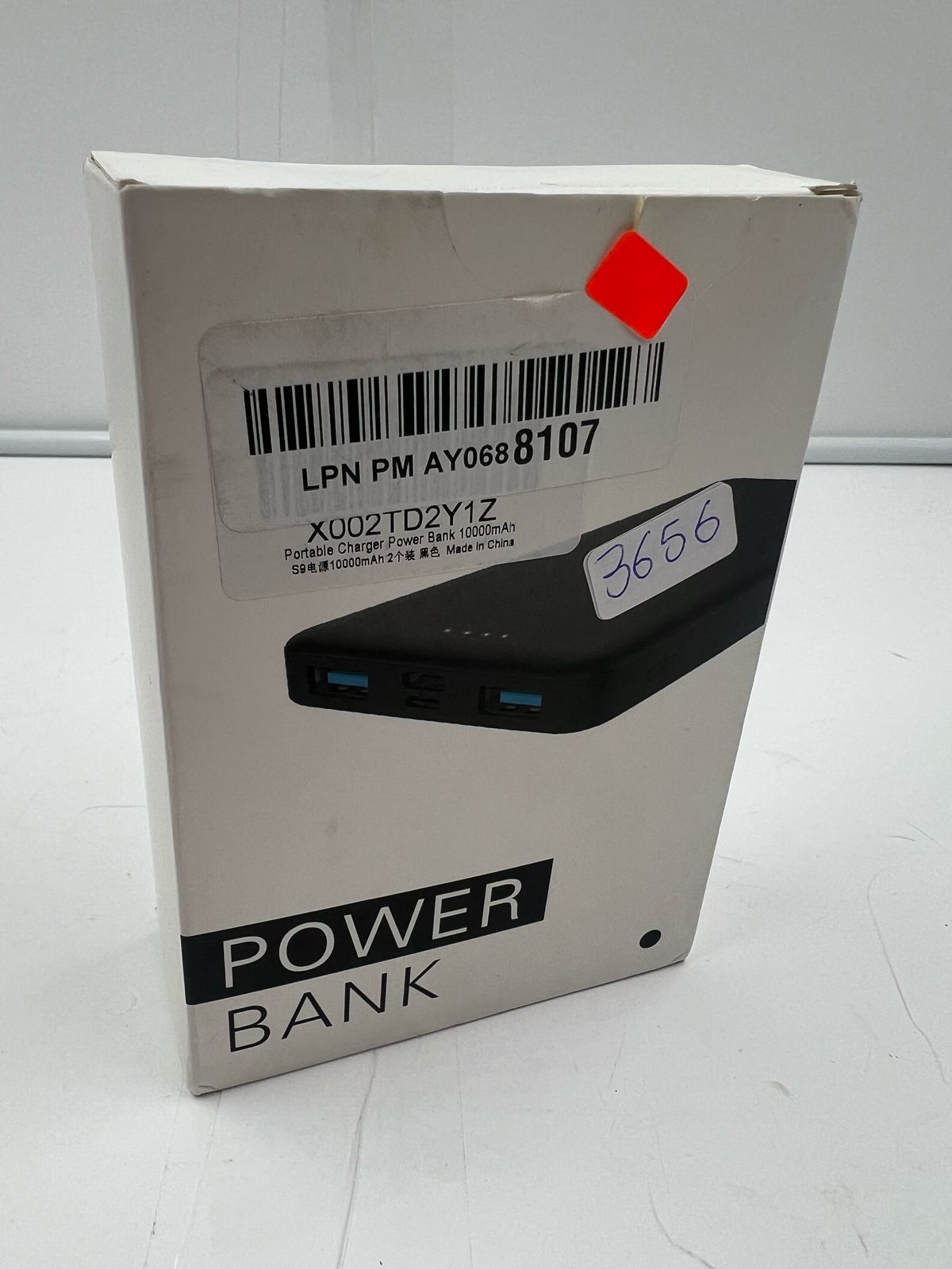 2 Cargadores portátiles 10000 mAh HX60S9