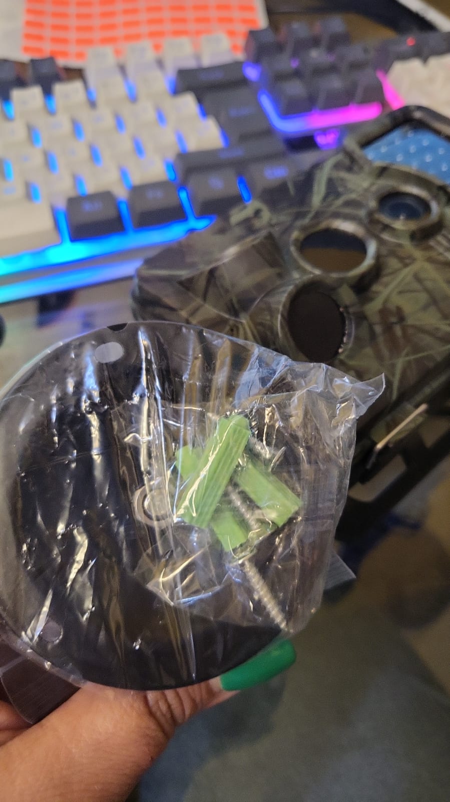 Cámara de rastreo Vikeri 4K de 32 MP con visión nocturna, IP66 con 40 LED infrarrojos sin brillo