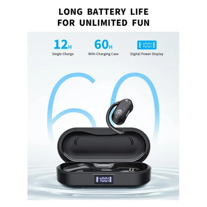 Auriculares Open Ear CXK Bluetooth 5.4 True Wireless