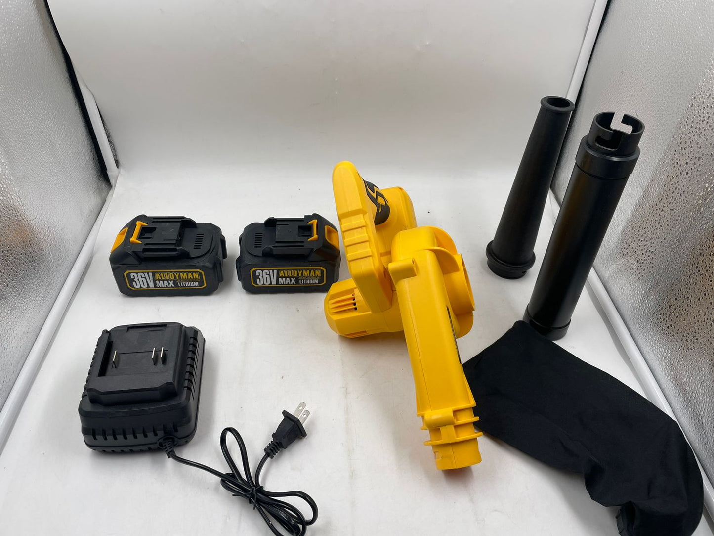 Alloyman Soplador de hojas inalámbrico para batería Dewalt.