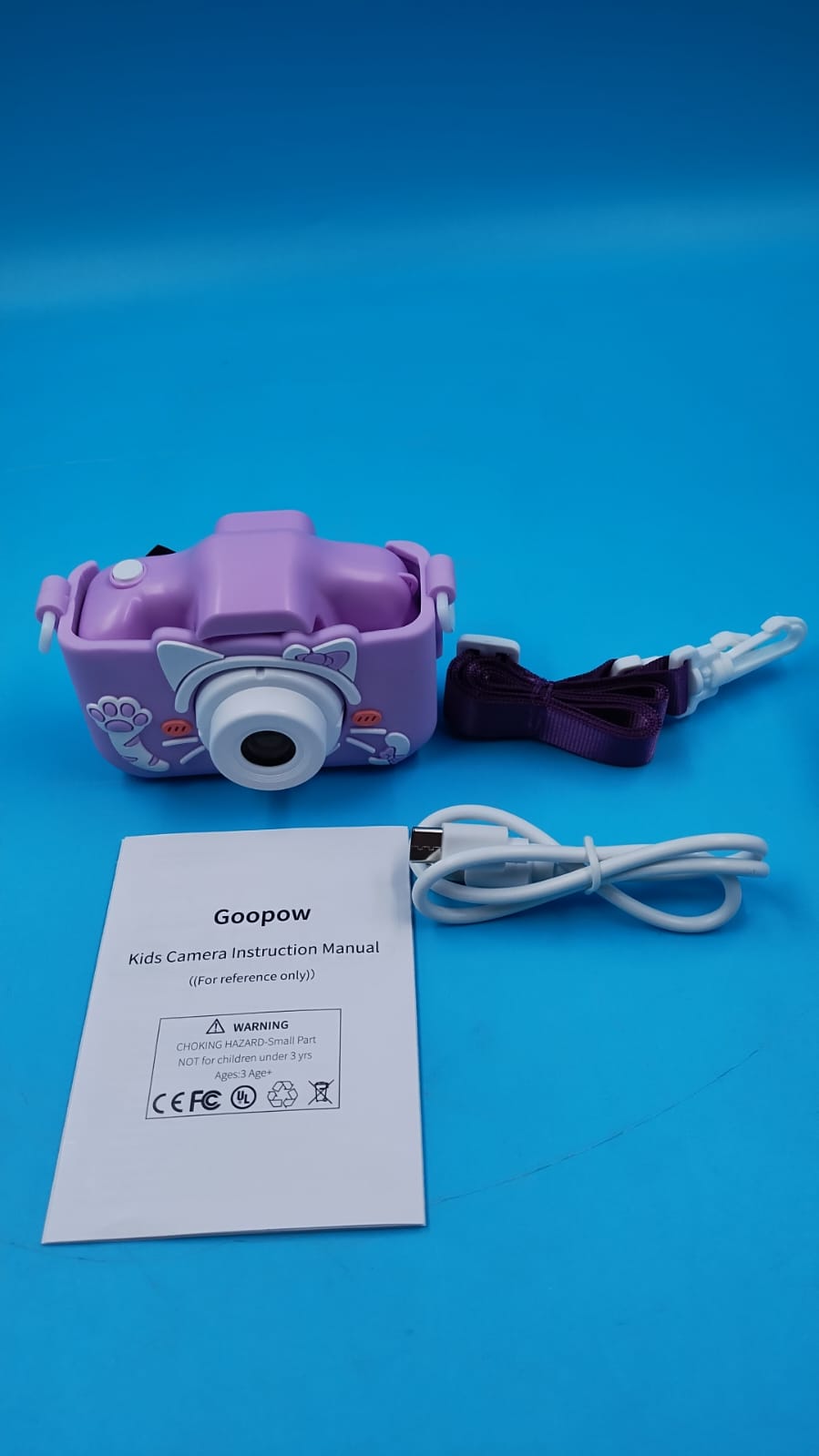 Cámara digital para niños de gato juguete niños