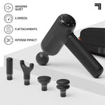 Masajeador de percusión de tejido ultra profundo Sharper Image Powerboost