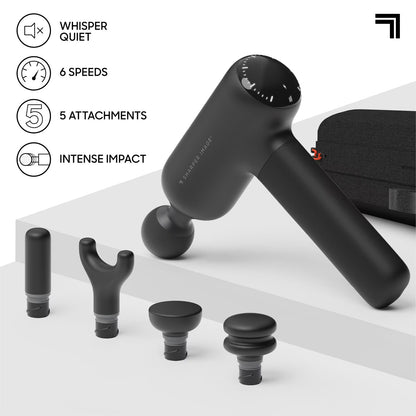 Masajeador de percusión de tejido ultra profundo Sharper Image Powerboost