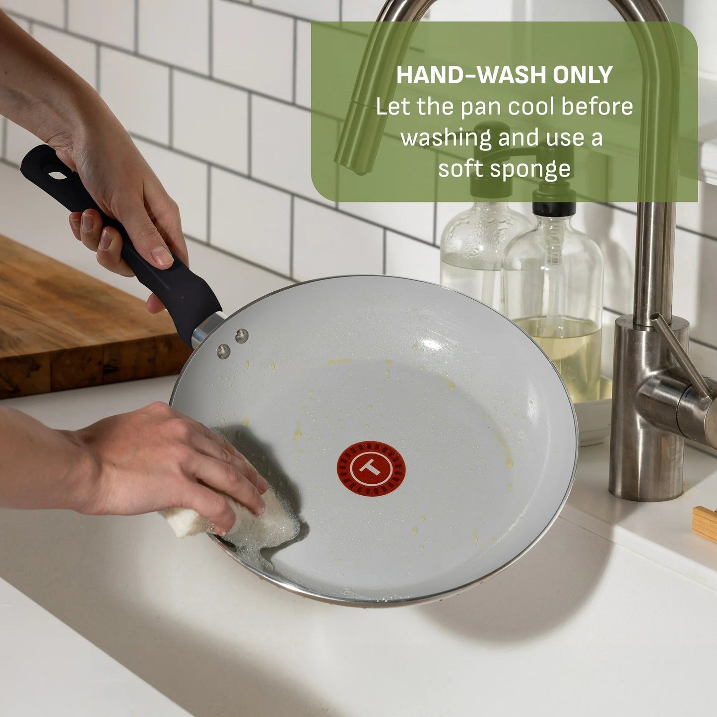 T-fal Kitchen Solutions Cerámica, Utensilios de Cocina de 22 Piezas,