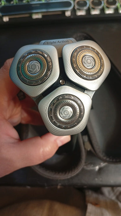Afeitadora eléctrica, Philips Norelco i9000, en seco y húmedo, 360º.