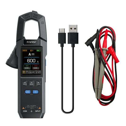Multímetro Digital FNIRSI DMC-100 con Pinza para Corriente AC/DC