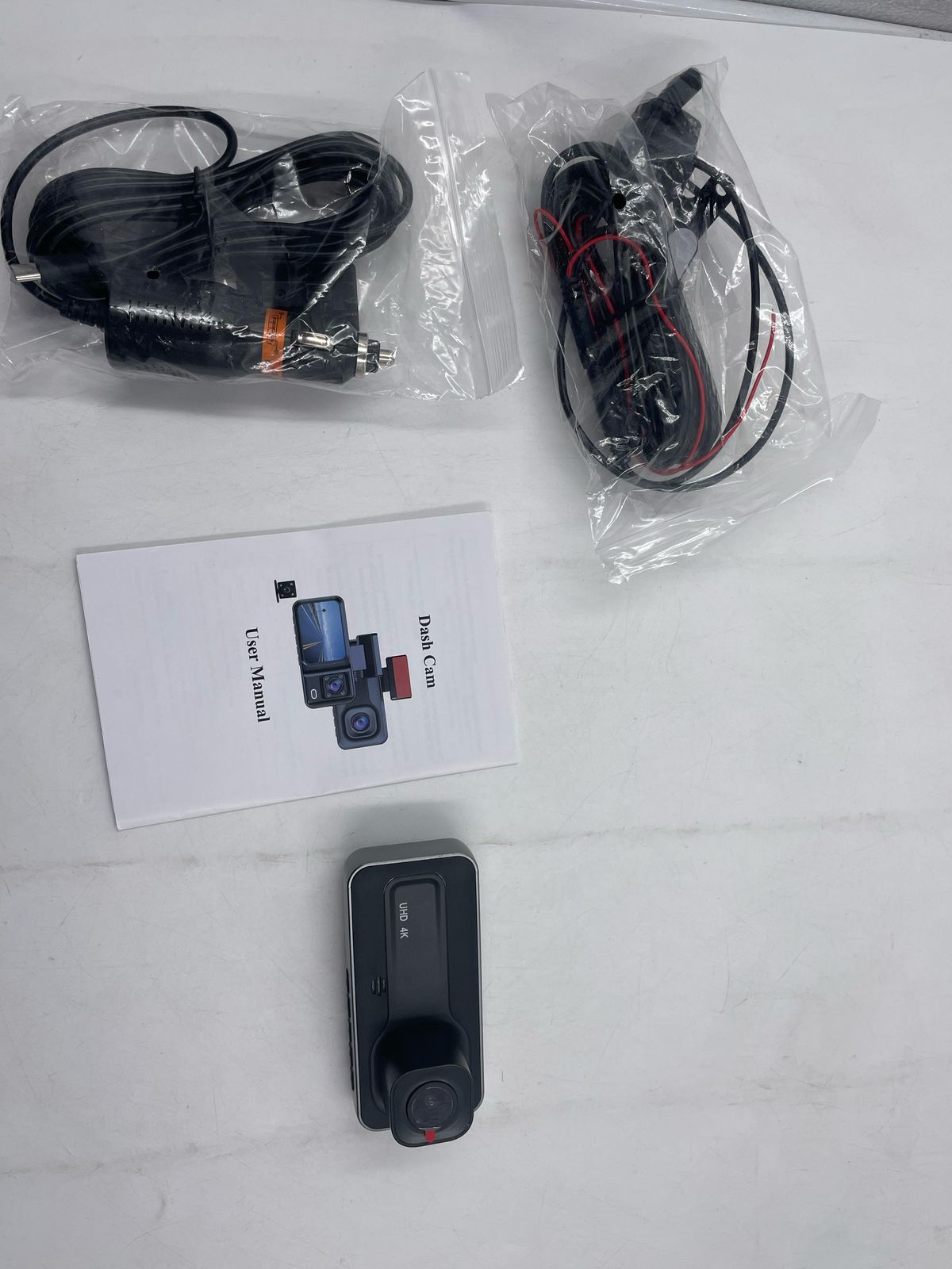 BUZHI Faro LED para Coche,Cámara de Tablero, DVR 1080P.